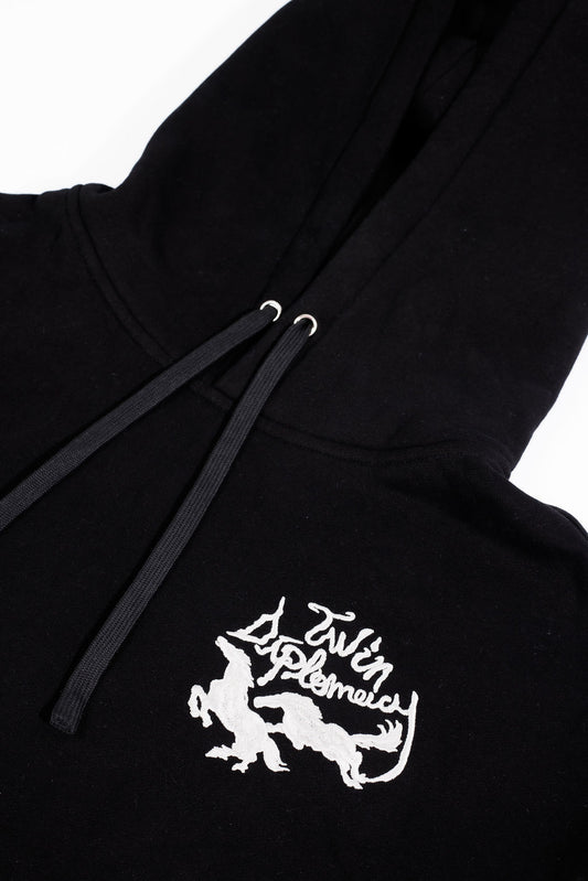 Twin Diplomacy Mustangs Signature Hoodie - Black