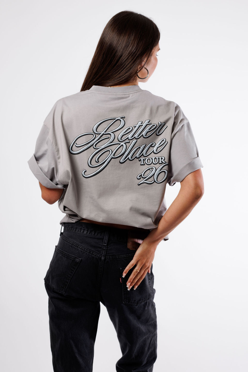 Twin Diplomacy Better Place Tour Tee - Gray