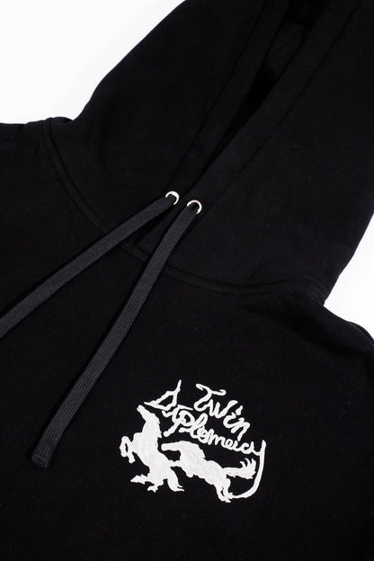 Twin Diplomacy Mustangs Signature Hoodie - Black