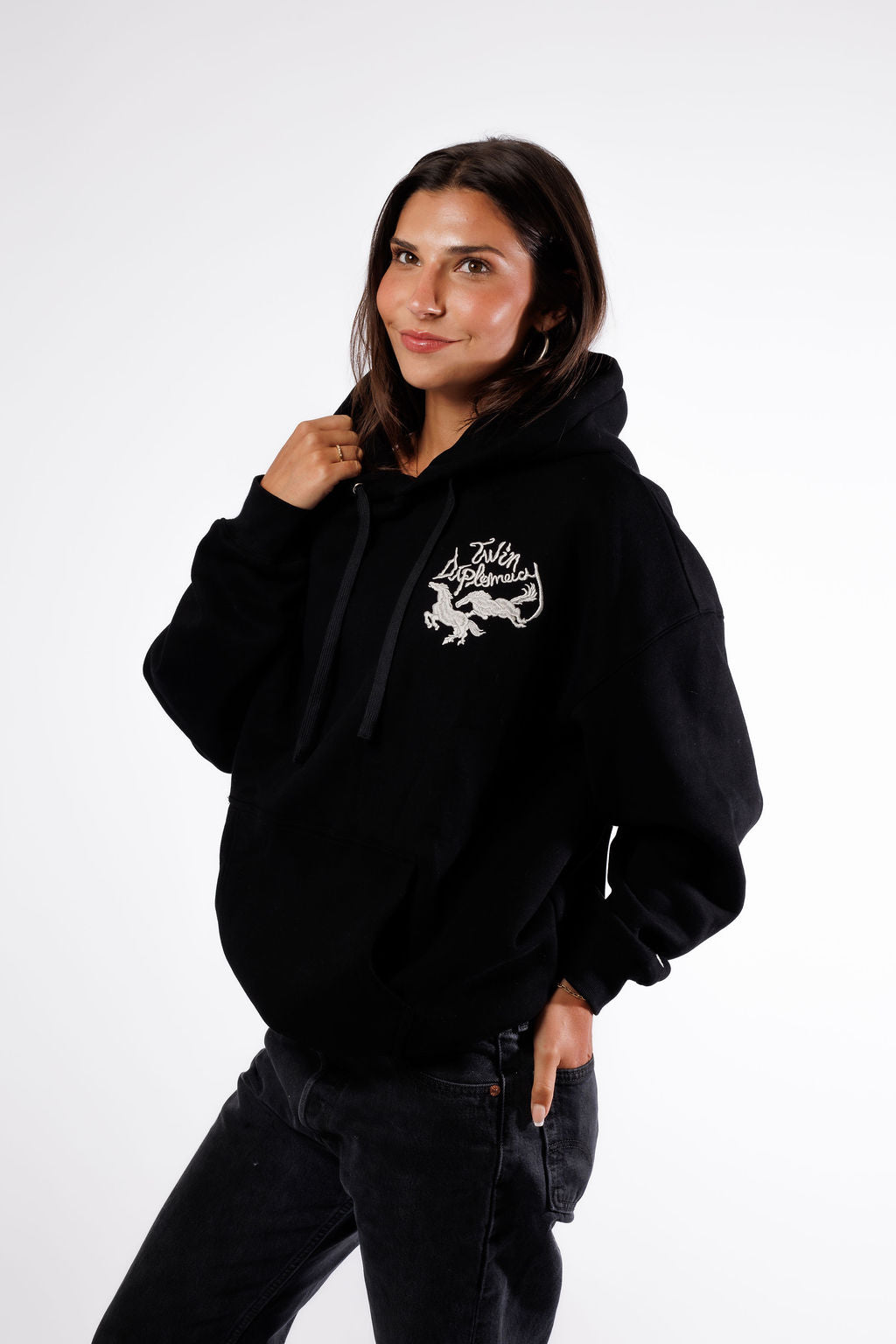 Twin Diplomacy Mustangs Signature Hoodie - Black