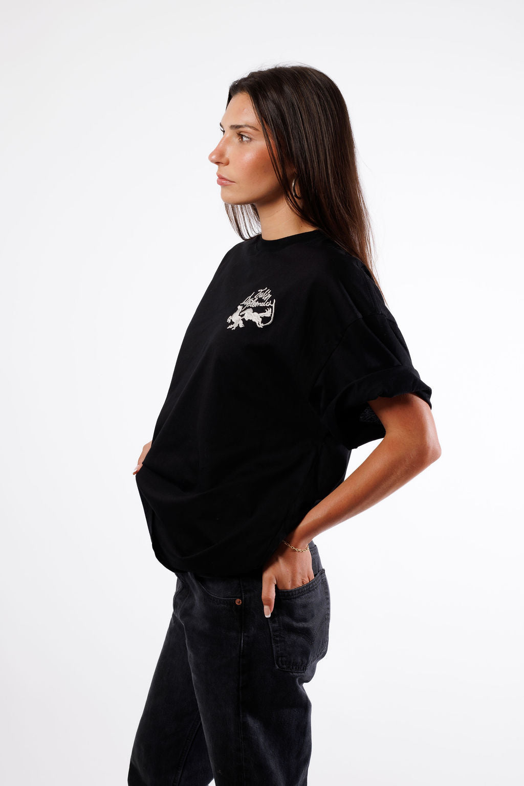 Twin Diplomacy Mustangs Signature Tee - Black