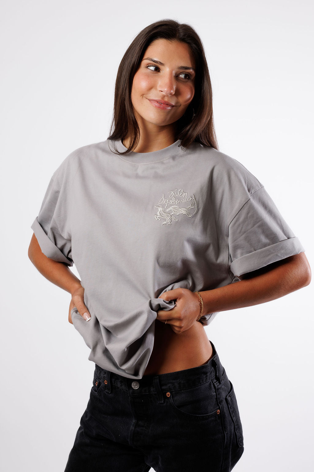 Twin Diplomacy Better Place Tour Tee - Gray