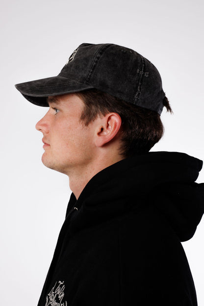Twin Diplomacy Mustangs Sunfaded Hat - Gray