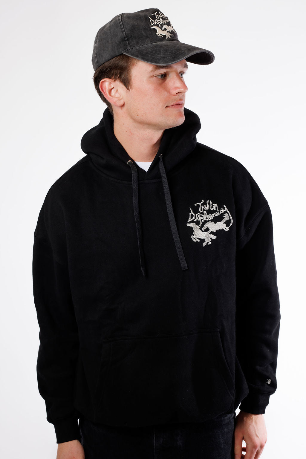 Twin Diplomacy Mustangs Signature Hoodie - Black